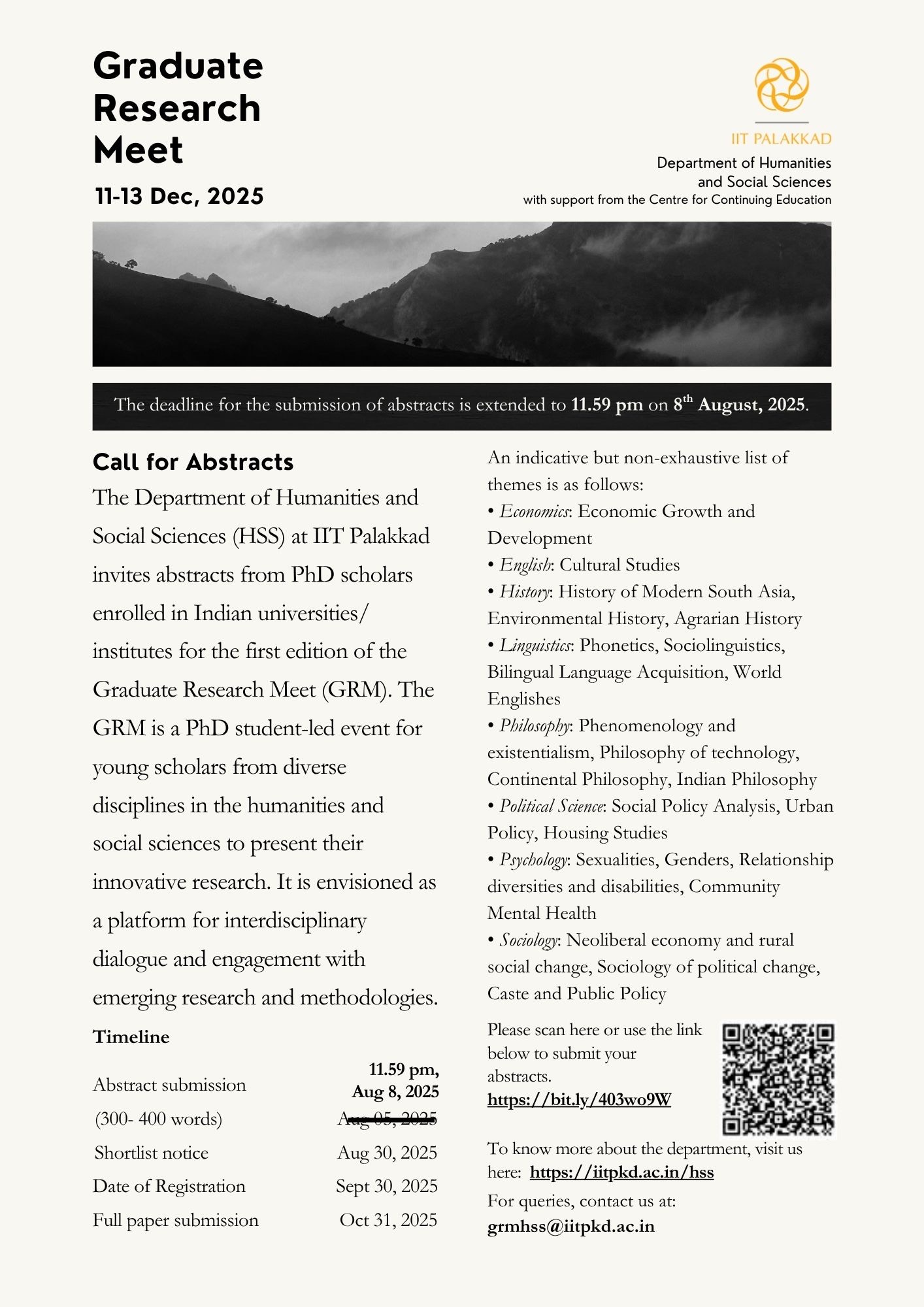 Graduate Research Meet 2025